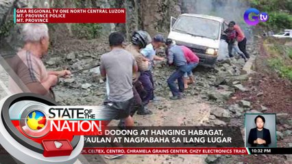 Bagyong dodong at hanging habagat, nagpaulan at nagpabaha sa ilang lugar | SONA