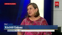 Xóchitl Gálvez llama a terminar con el odio dentro de la política mexicana