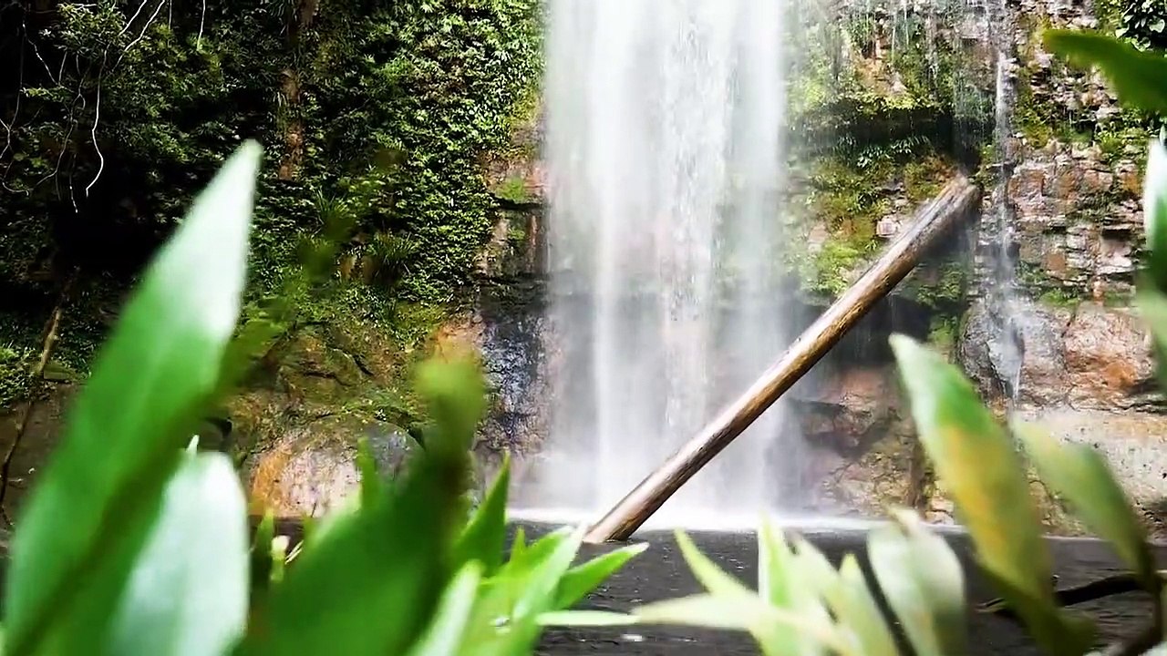 Relaxing Waterfall Sound | Fall Asleep Quickly With Water White Noise