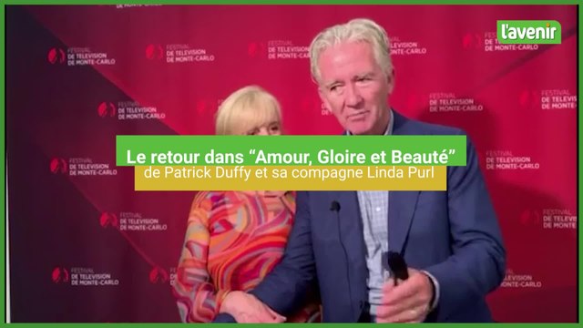 Amour, Gloire et Beauté, rencontre avec Patrick Duffy et sa compagne.