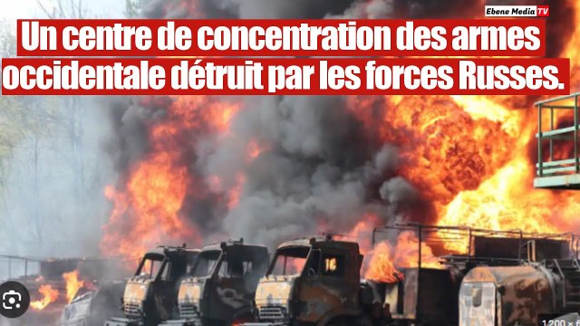 La Russie frappe avec succès les dépôts d'armes occidentales de l'Ukraine.