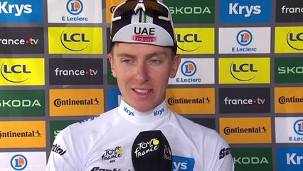 Tour de France 2023 - Tadej Pogacar : "I think everybody can take a lot of confidence and motivation from today, even if it was not victory. But it was victory in the battle for yellow"