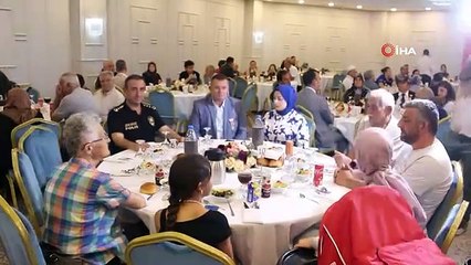 Tekirdağ'da şehit ve gazi aileleri yemekte buluştu