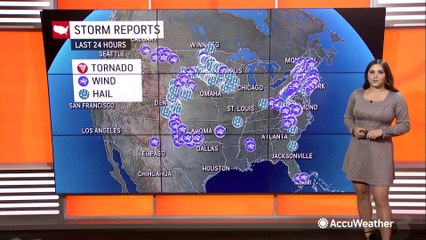 Severe storms target the nation's heartland