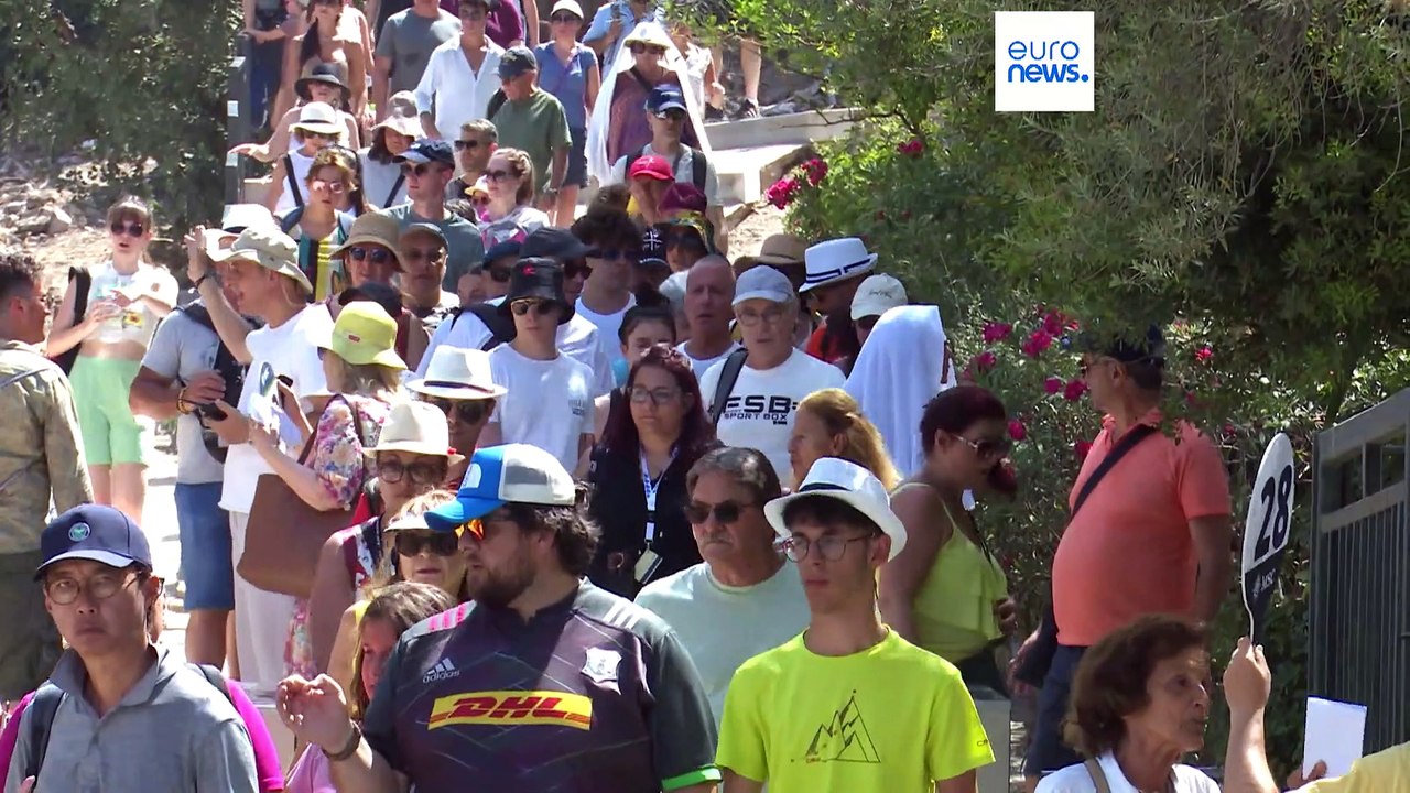 Hitzewelle in Griechenland: Akropolis schließt wegen Extremtemperaturen