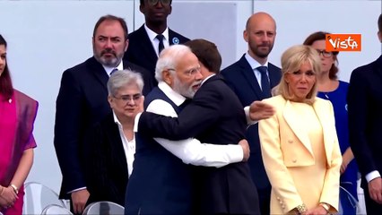 Festa del 14 luglio in Francia, il premier indiano Modi ospite d'onore alla parata a Parigi