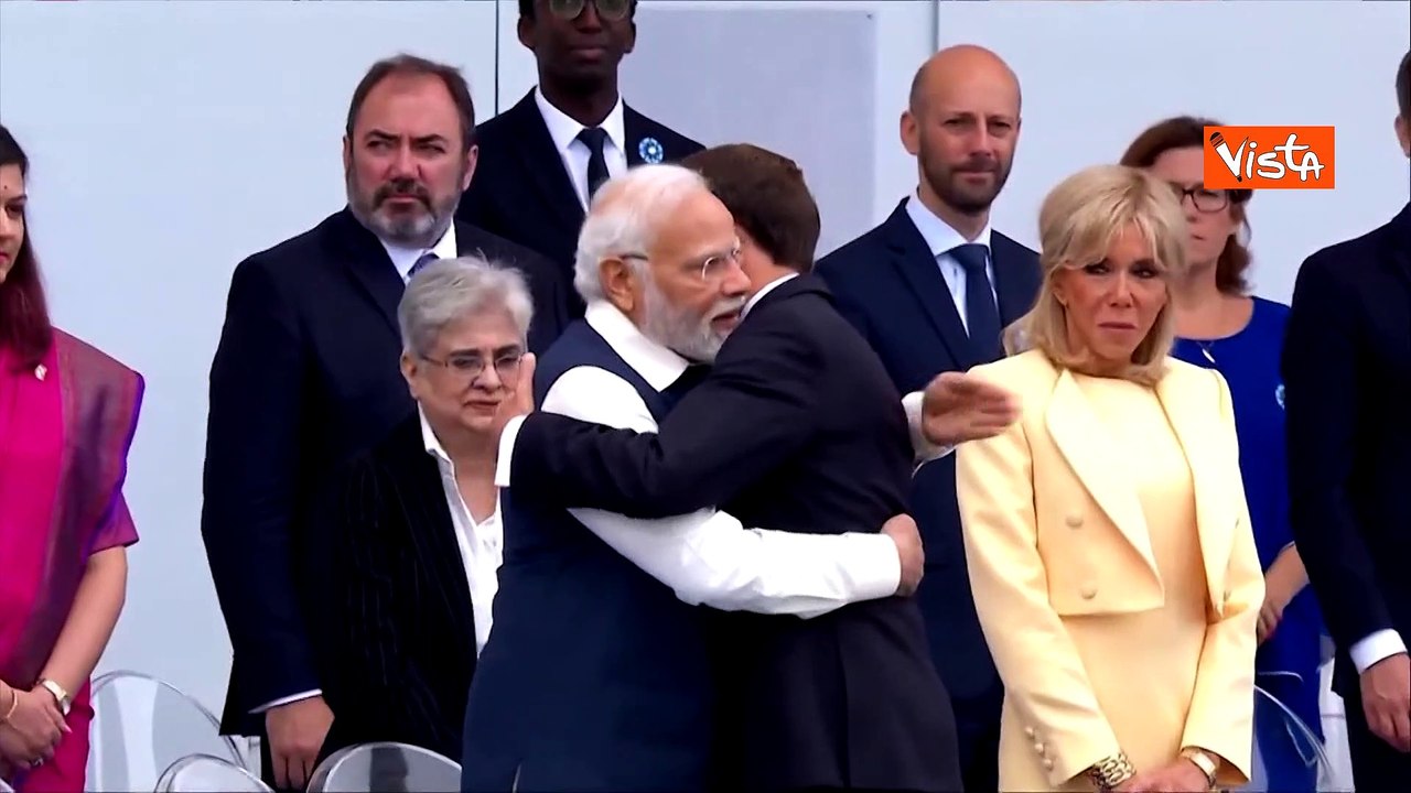 Festa del 14 luglio in Francia, il premier indiano Modi ospite d'onore alla parata a Parigi