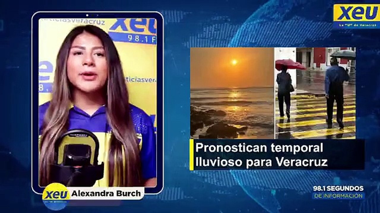 Pronostican temporal lluvioso para Veracruz