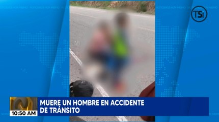 Muere una persona en accidente de tránsito en Olancho