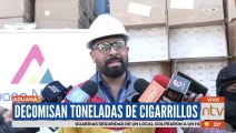 Declararon que llevaban galletitas, pero eran 18 toneladas de cigarrillos
