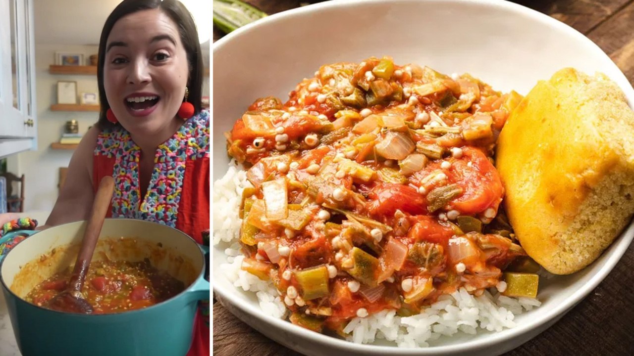 How to Make Okra and Tomatoes