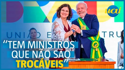 Lula sobre Nísia: 'Não é ministra do Brasil, é minha ministra'