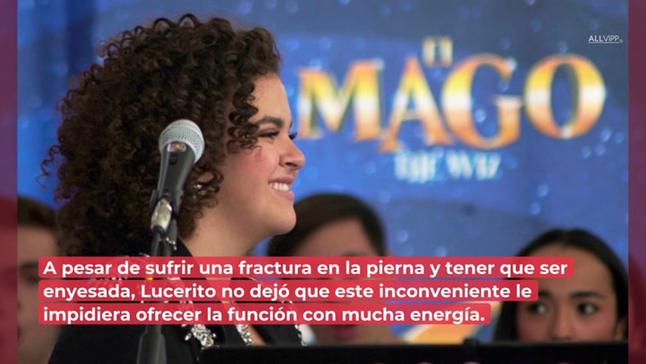 Lucero da actualización sobre fractura de Lucerito Mijares: "esto está como en chino"