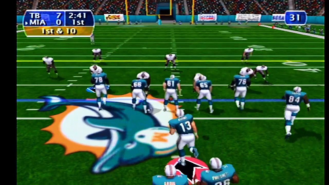 NFL 2K Buccaneers vs Dolphins