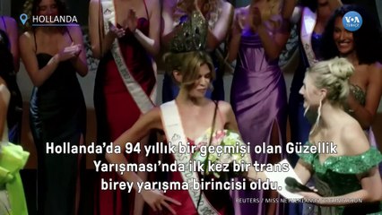 Hollanda Güzeli seçilen trans manken Kolle’ye tehdit mesajları