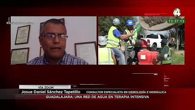 El especialista Josué Daniel Sánchez habla de las afectaciones en colectores pluviales del AMG