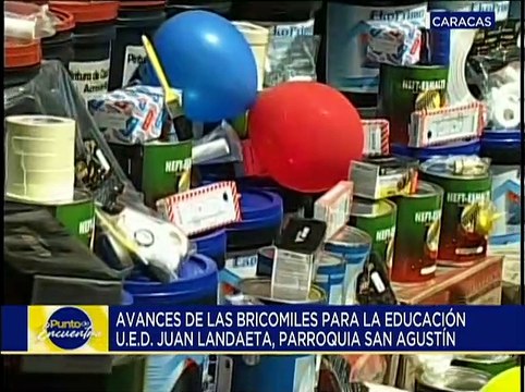Caracas | Bricomiles recuperan infraestructura de la U.E.D. Juan Landaeta en la pqa. San Agustín