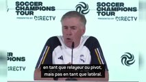 Real Madrid - Ancelotti compte sur Camavinga en milieu de terrain et pas en latéral