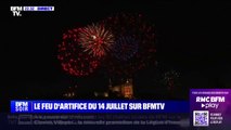 14-Juillet: les images du feu d'artifice de Marseille, sur le Vieux-Port