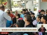 Más de 3 mil bachilleres son atendidos con el turismo social en el estado Mérida