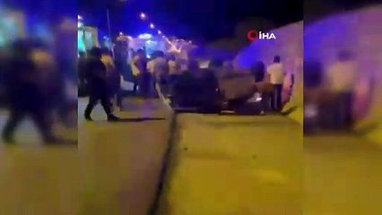 El frenini çekmeyi unuttu, trafik kilitlendi