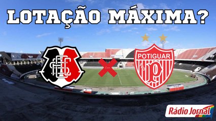 LOTAÇÃO MÁXIMA no ARRUDA para o jogo do SANTA CRUZ no domingo? VEJA EXPECTATIVA