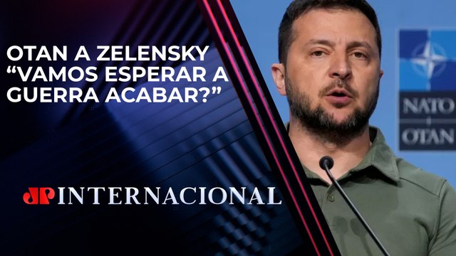 OTAN PROMETE ADESÃO DA UCRÂNIA SÓ DEPOIS DA GUERRA | JP INTERNACIONAL