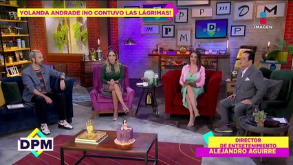 Entre lágrimas, Yolanda Andrade agradece apoyo de sus fans ante su enfermedad