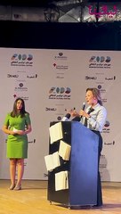 كلمة منة شلبي أثناء تكريمها في مهرجان دواير الثقافية