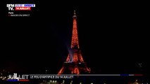 Feu d'artifice raté à Paris - Même BFM TV attend le final pendant plusieurs minutes pensant qu'il s'agit d'une pause... avant de comprendre que le spectacle est terminé !