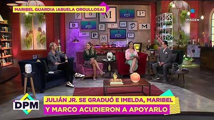Maribel Guardia orgullosa de su nieto Julián Jr. Figueroa por graduarse del kínder