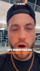 Un viaje inolvidable: este hombre vivió la increíble experiencia de ser el único pasajero de un vuelo