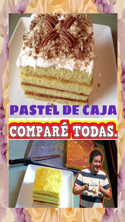 PASTELES PERFECTOS y ESPONJOSOS CON HARINA PREPARADA (CAJA) #reposteria #foodie #shorts