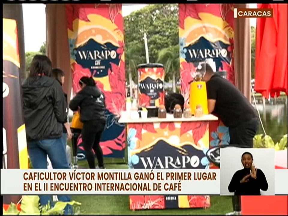 Víctor Montilla obtuvo Taza de Oro en el II Encuentro Internacional de Café de Especialidad Venezolano