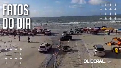Veranistas movimentam a Praia do Atalaia nesta sexta-feira