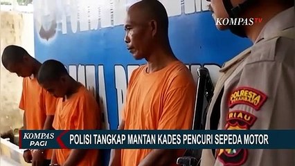 Waduh! Eks Kades di Sumsel Jadi Pelaku Pencurian Motor