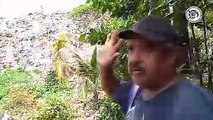 Toneladas de basura desaparecieron laguna en villa Allende, ahora invade las casas