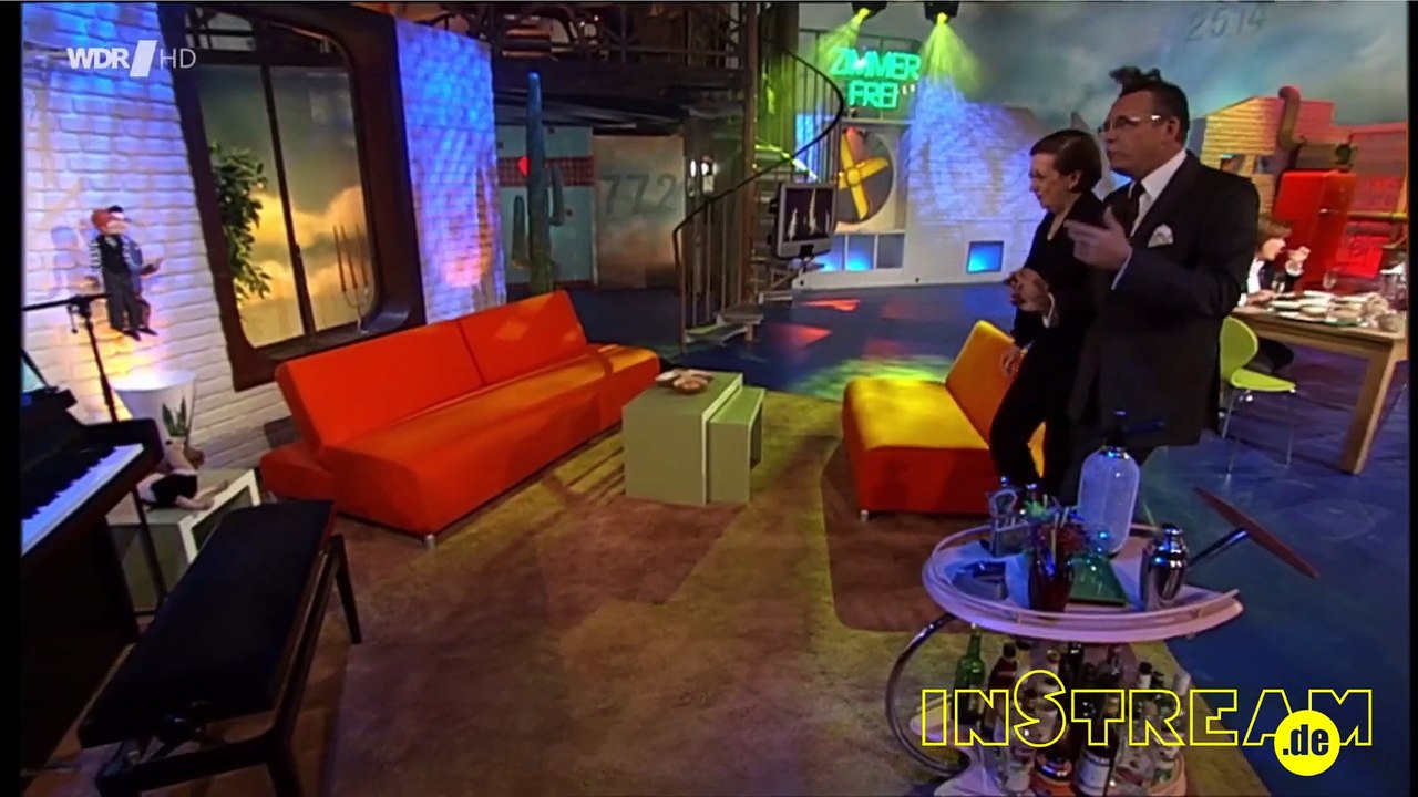 Warnung: Unzumutbares Fernsehen! | Warntafel vor 'Zimmer frei!'