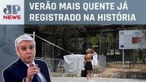 Atrações turísticas da Europa são fechadas devido ao forte calor; Marcelo Favalli explica