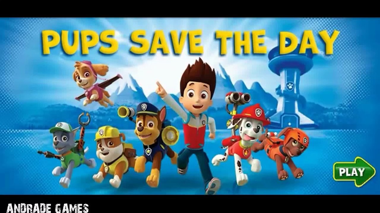 Patrulha Canina Salvando o dia (Nickjr Paw Patrol English version)