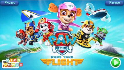 Nickelodeon Games to play online 2017 ♫Paw Patrol Pups Take Flight Part 1♫ Kids Games