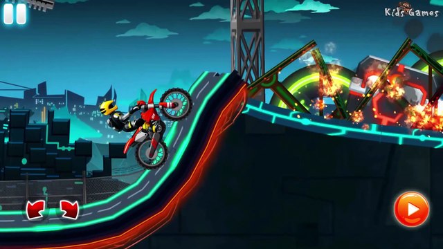 Bike Race Game Traffic Rider Of Neon City - Motor Bike Racing Best Android Apps For Kids