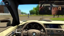 BMW M5 F10 City Car Driving Simulator G27 300 Km h Big Crash Ending !!!