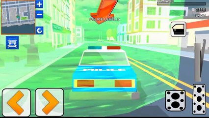 Blocky Cop Craft Running Thief police car game - Inspired on minecraft