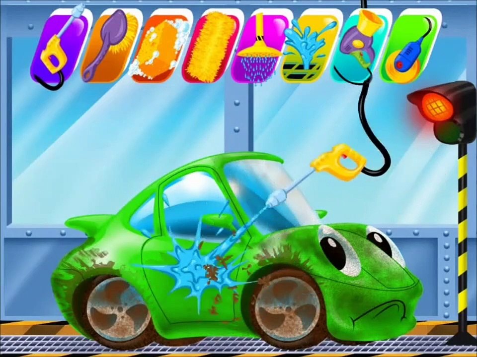 Car Wash and Spa video for kids-Clean Up Games-Kids Games