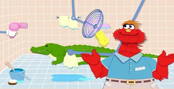 Murray Cleans Up Game for Kids HD Sesame Street Video