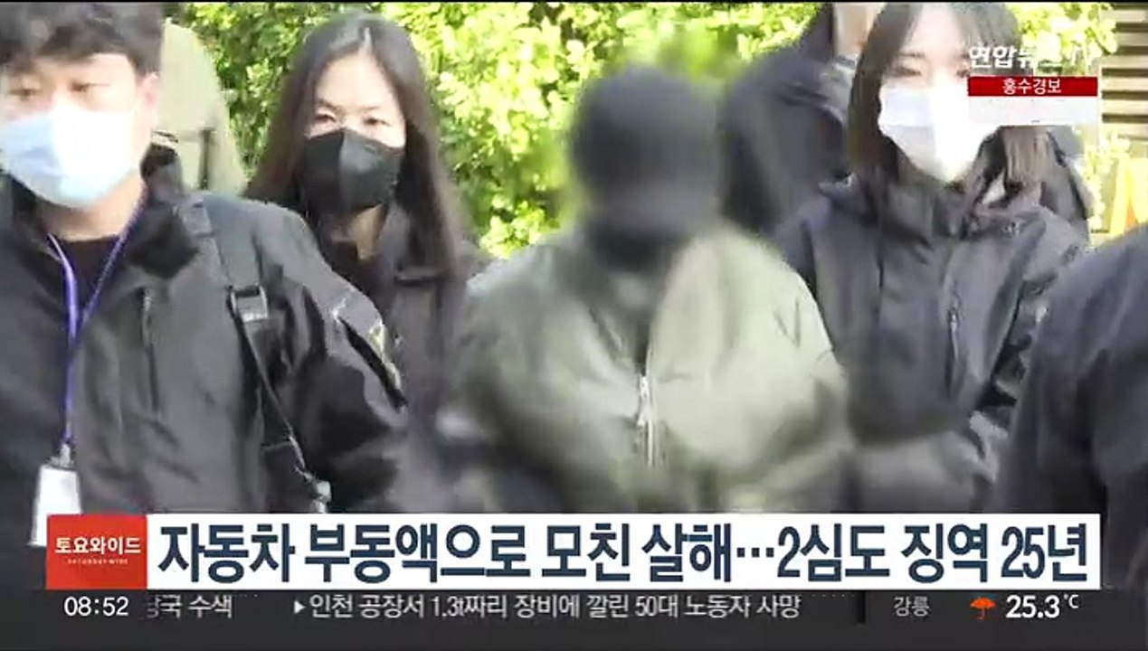 자동차 부동액으로 모친 살해…2심도 징역 25년