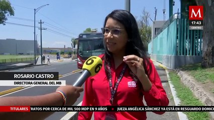 Colocan arcos infractores en carriles de Metrobús tras la invasión de sus carriles
