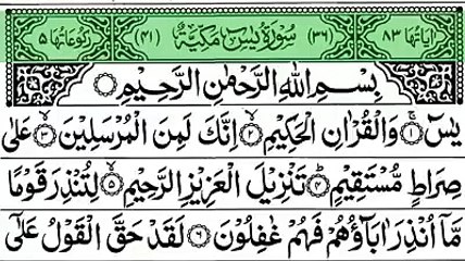 Surah yaseen Sharif | Al Quran Recitation