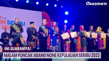 Malam Puncak Abang None Kepulauan Seribu 2023, Ini Juaranya